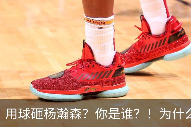 用球砸杨瀚森？你是谁？！为什么！